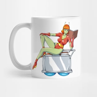 Alien Librarian Mug